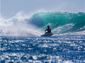 Kitesurfing