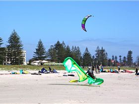 Kitesurfing