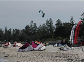 Kitesurfing