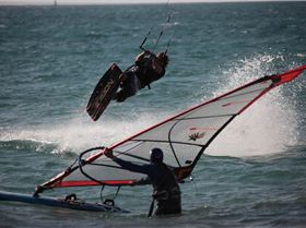 Kiteboarding
