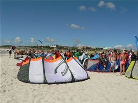 Red Bull Lighthouse to Leighton Kitesurfing Race - 2012