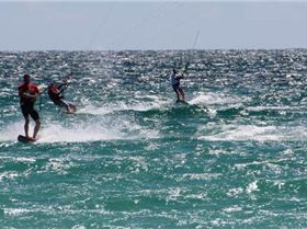 Kitesurfing
