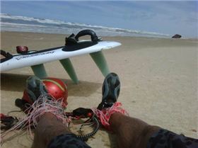 Kitesurfing