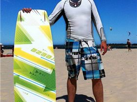 Winner of Cardboards Kiteboard Competition