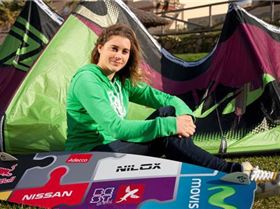 Gisela Pulido joins the Best kiteboarding team