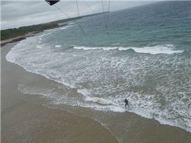 Kitesurfing at Cape Paterson