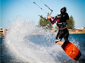 Kitesurfing