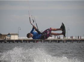 Kitesurfing