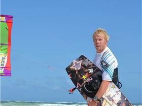 Kitesurfing