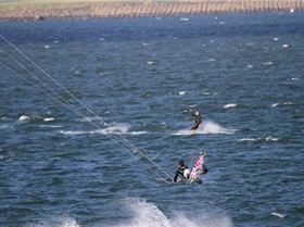 Kiteboarding