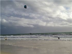 Kitesurfing