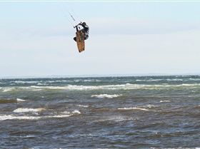 Kitesurfing