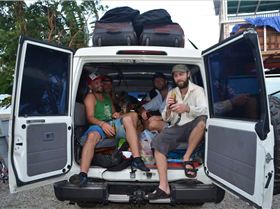 ready for our trip to Hula