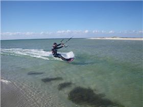 Kitesurfing