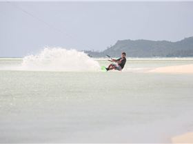 Kitesurfing
