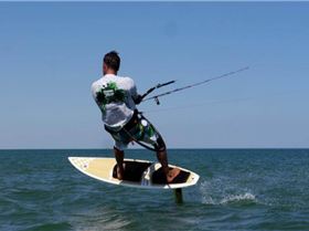 Slask surfboard with foil