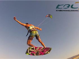 Kiteboarding in Greece