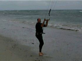 Kitesurfing