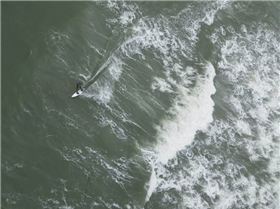 Kitesurfing at Hampton