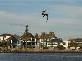 Kitesurfing
