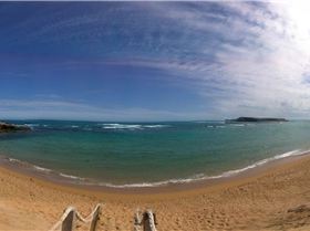 Beach Opposite Pool of Siloam