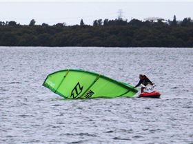Kitesurfing