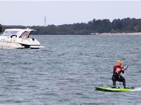 Kitesurfing