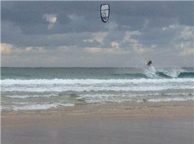Kitesurfing