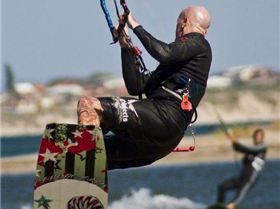 Kitesurfing the 'Pond', 19th December, 2012