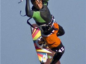 Kitesurfing the 'Pond', 19th December, 2012
