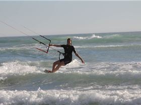 Kitesurfing
