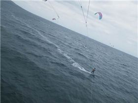 Kitesurfing of Mt Martha