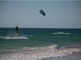 Kitesurfing