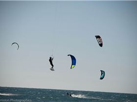 Kitesurfing