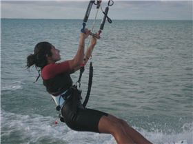 Kitesurfing