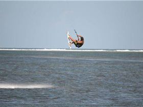 Kitesurfing