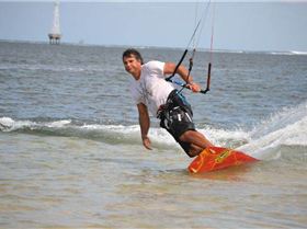 Kitesurfing