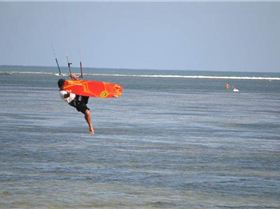 Kitesurfing