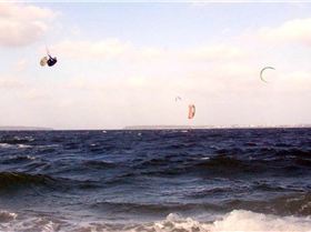 Kitesurfing