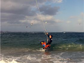 Kiteboarding