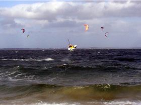 Kiteboarding