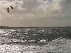 Kitesurfing