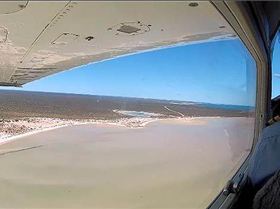 Coast heading south to Eagle Bluff