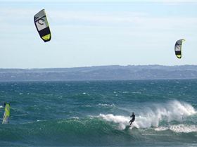 Kitesurfing