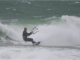 Kitesurfing
