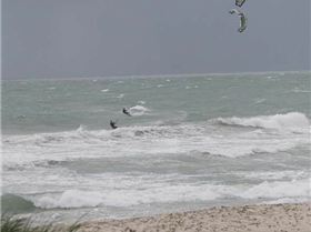 Kitesurfing