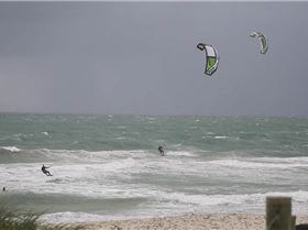 Kitesurfing