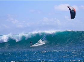 Kitesurfing