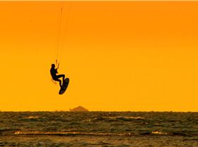 Kitesurfing