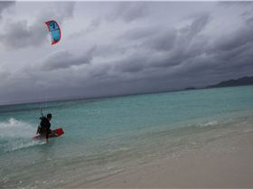 Kitesurfing
